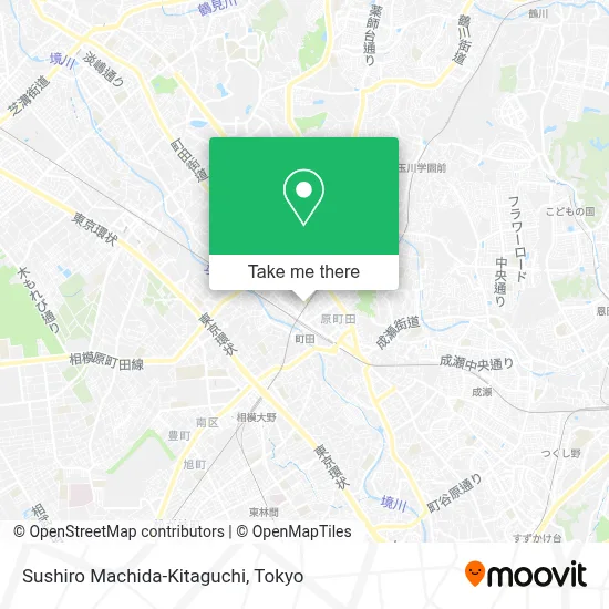 Sushiro Machida-Kitaguchi map