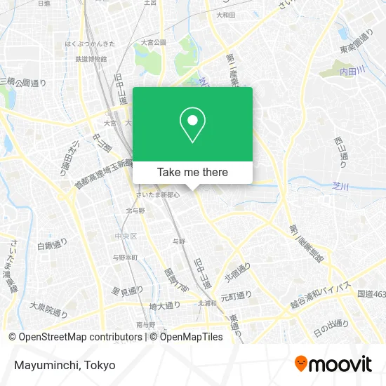 Mayuminchi map