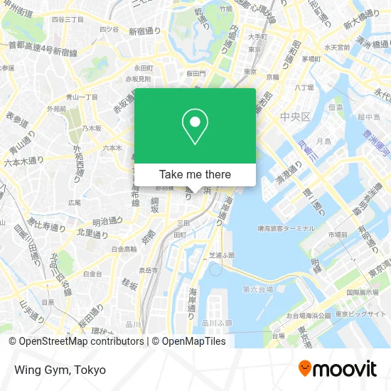 Wing Gym map