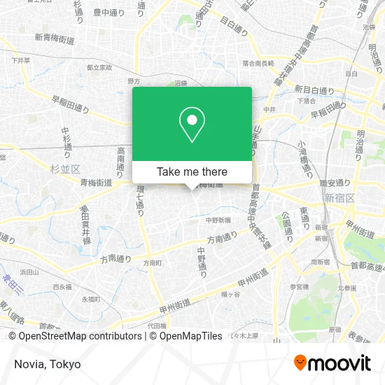 Novia map