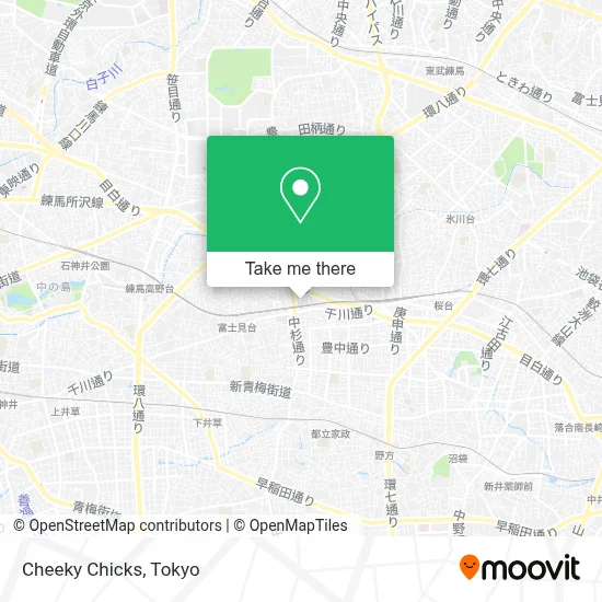 Cheeky Chicks map