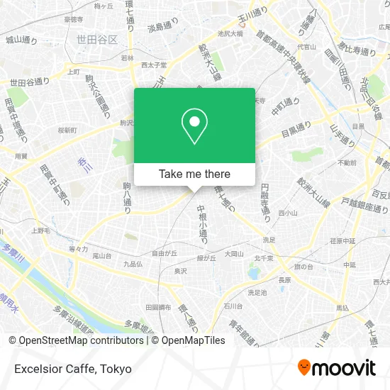 Excelsior Caffe map
