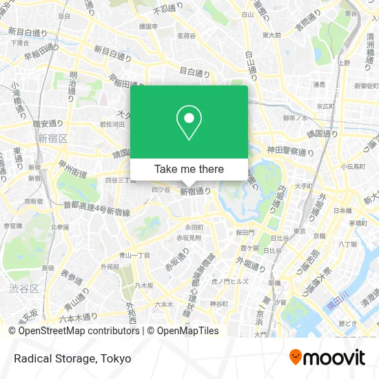 Radical Storage map