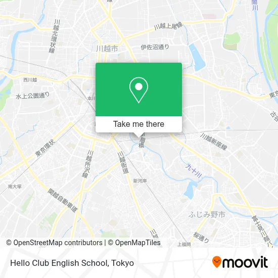 Hello Club English School map