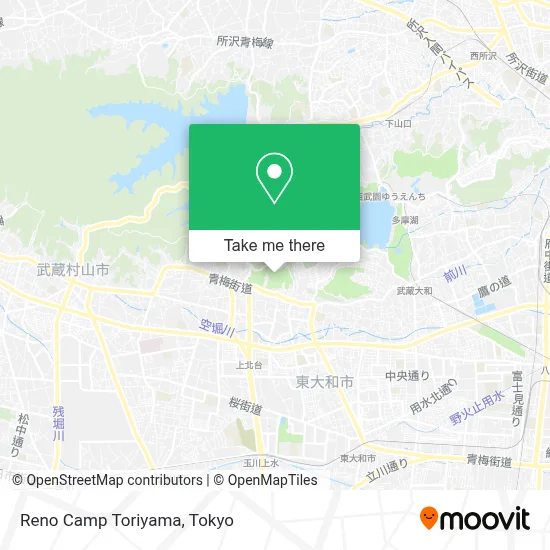 Reno Camp Toriyama map