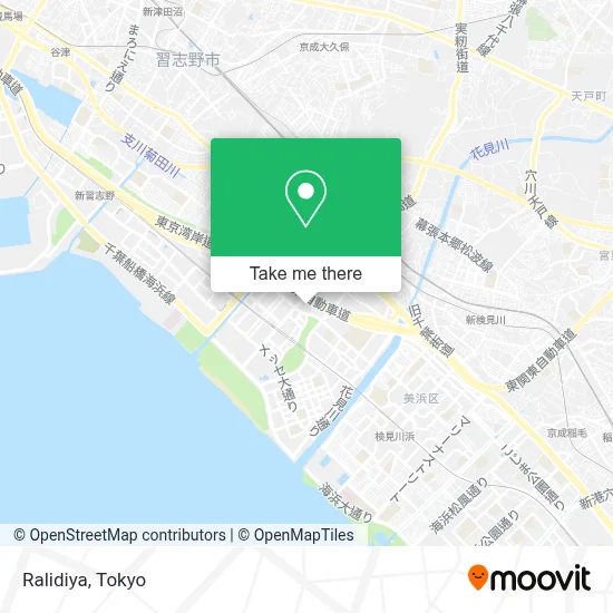 Ralidiya map