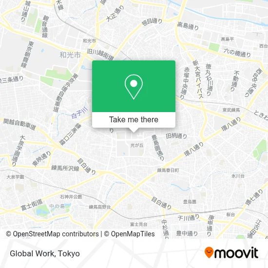 Global Work map