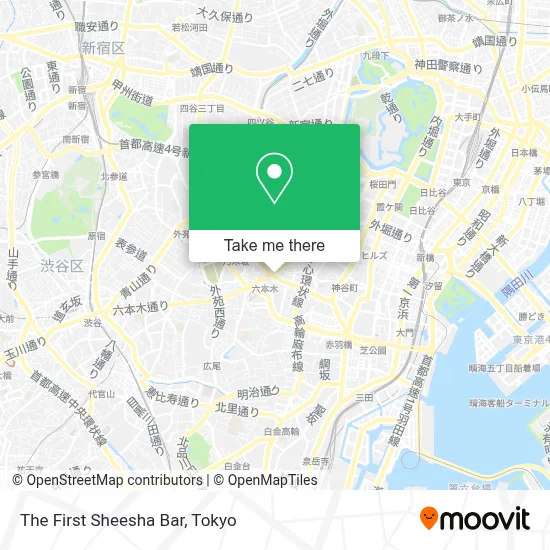 The First Sheesha Bar map