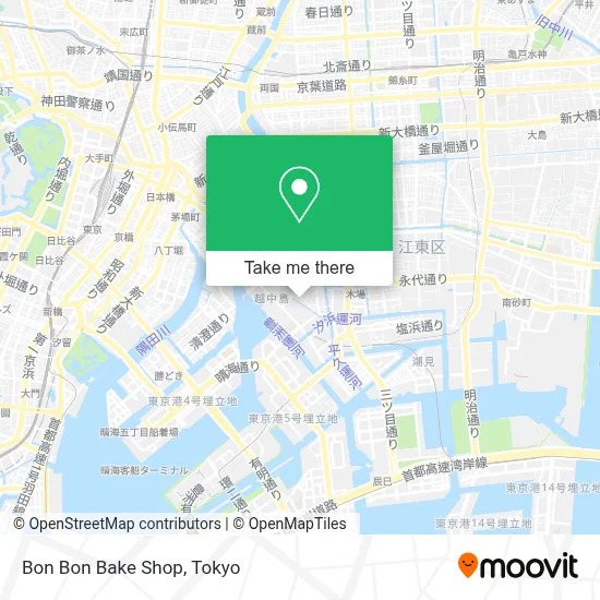 Bon Bon Bake Shop map