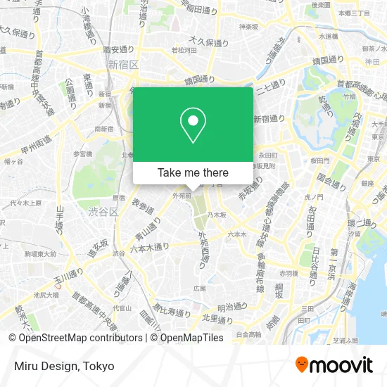 Miru Design map