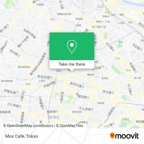 Mos Cafe map
