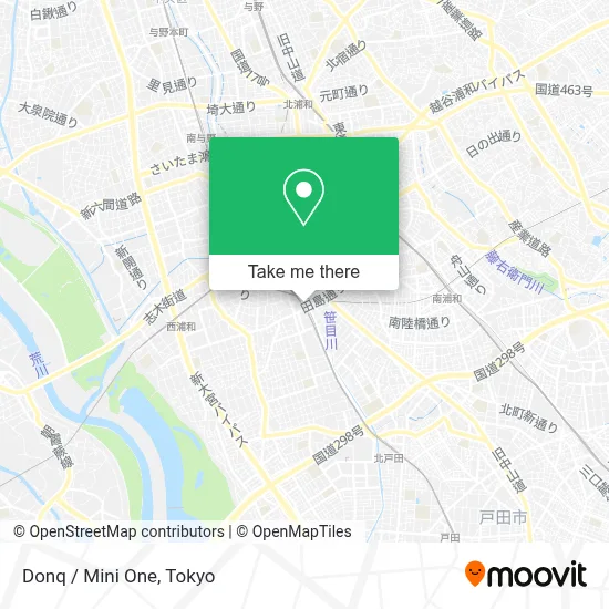 Donq / Mini One map