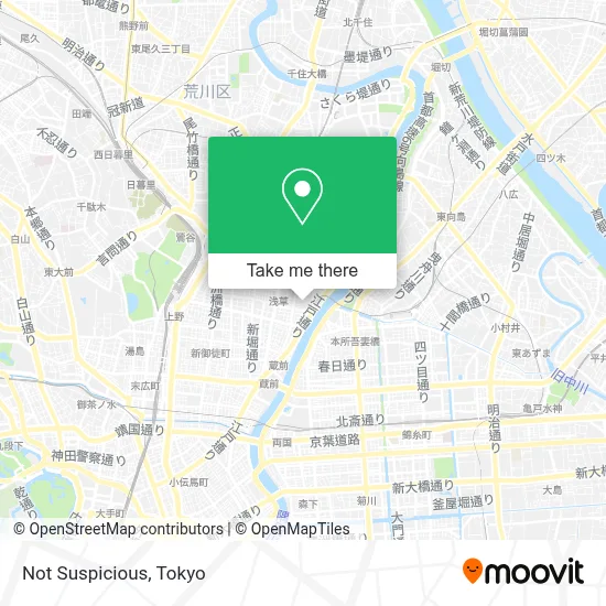 Not Suspicious map