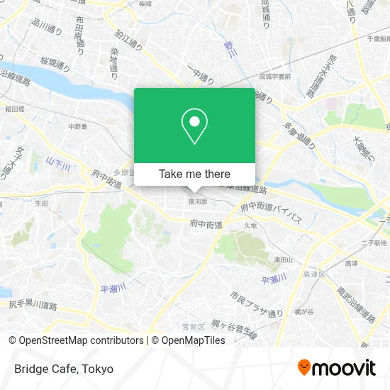 Bridge Cafe map