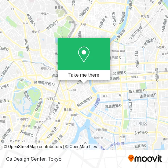 Cs Design Center map