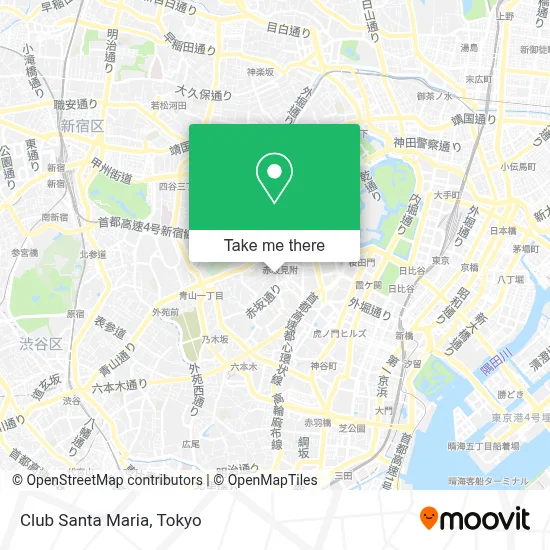 Club Santa Maria map