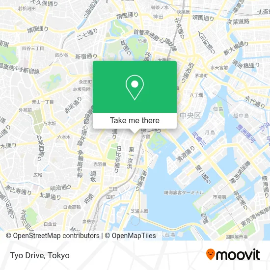 Tyo Drive map