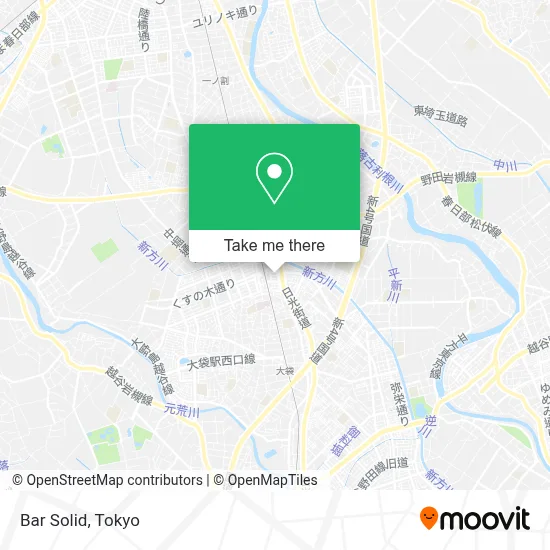 Bar Solid map