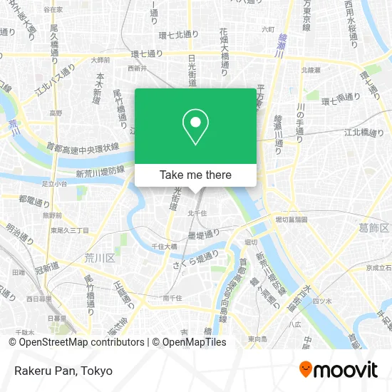 Rakeru Pan map