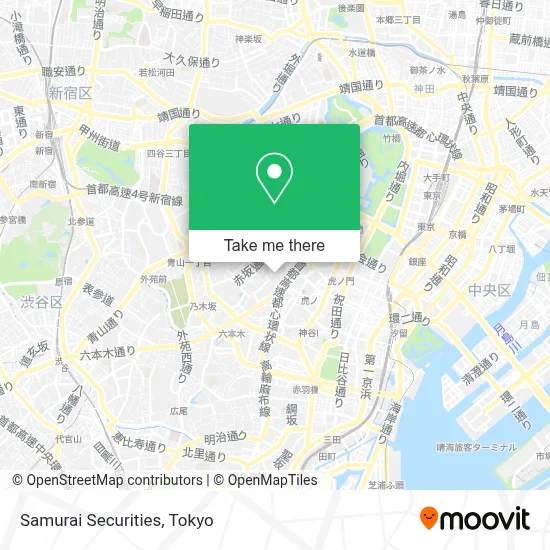 Samurai Securities map