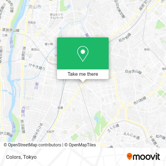Colors map