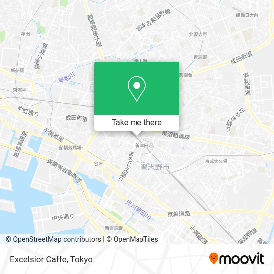Excelsior Caffe map