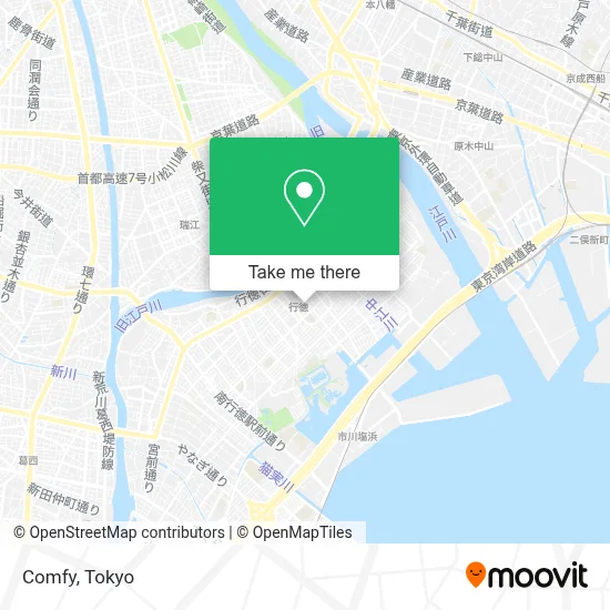 Comfy map