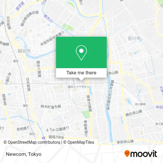 Newcom map