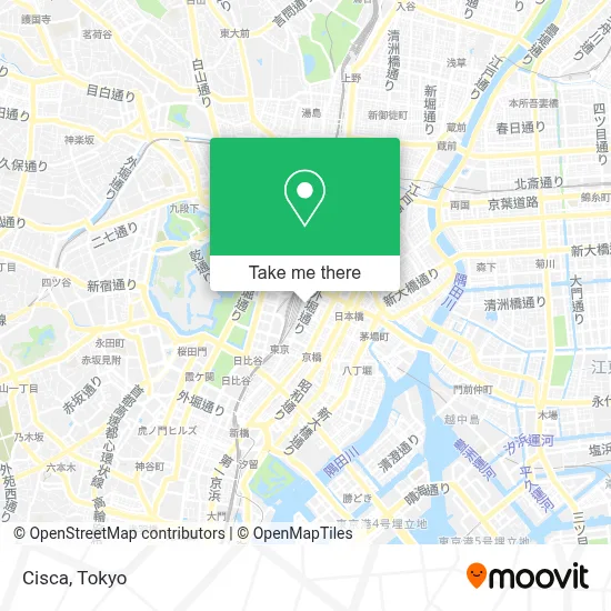Cisca map