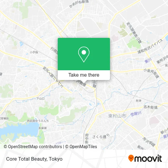 Core Total Beauty map