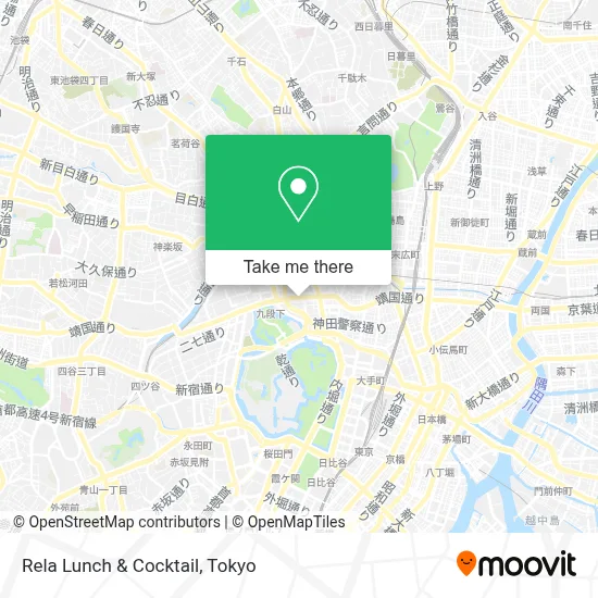 Rela Lunch & Cocktail map