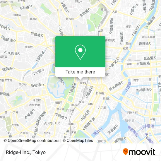 Ridge-I Inc. map