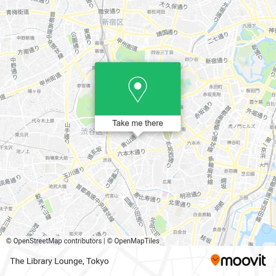 The Library Lounge map