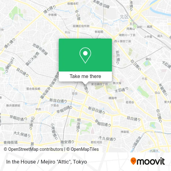 In the House / Mejiro "Attic" map