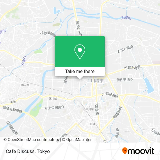 Cafe Discuss map