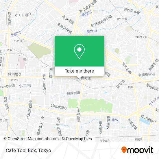 Cafe Tool Box map