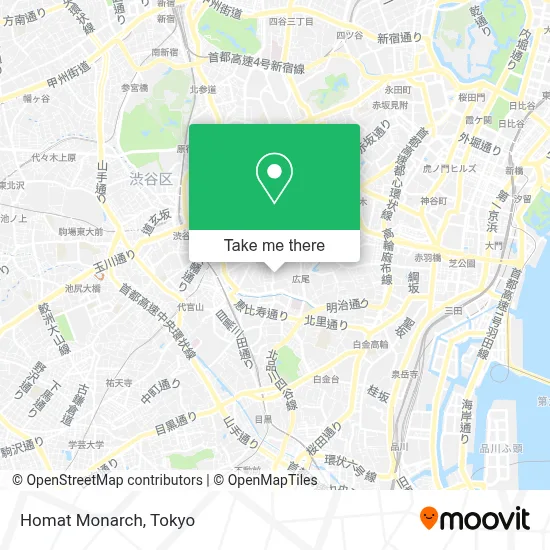 Homat Monarch map