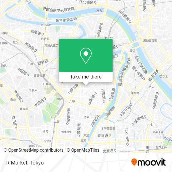 R Market map