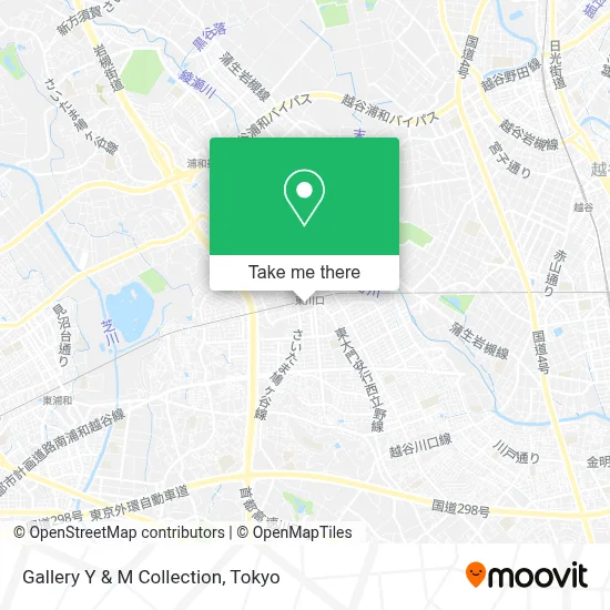 Gallery Y & M Collection map