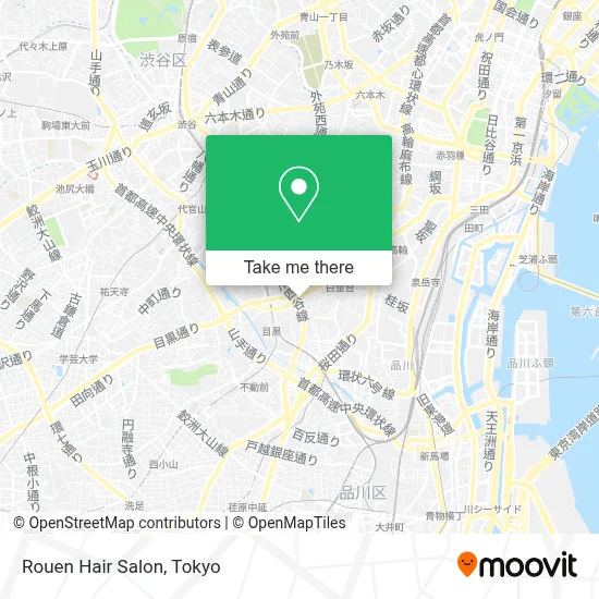 Rouen Hair Salon map
