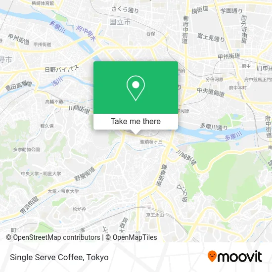 Single Serve Coffee map