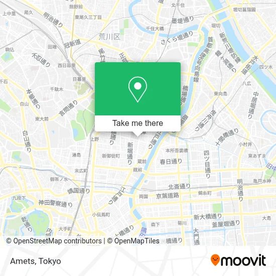 Amets map