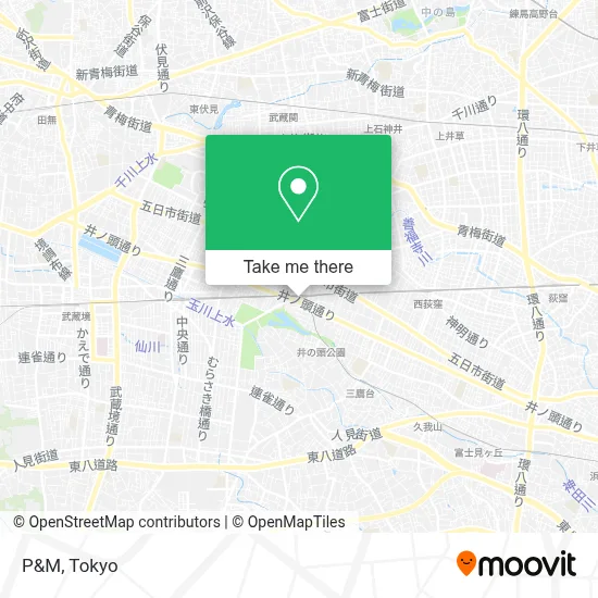 P&M map