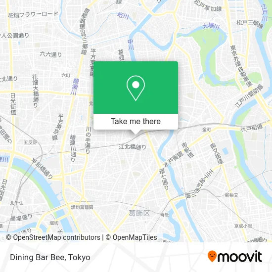 Dining Bar Bee map