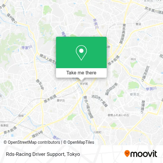 Rds-Racing Driver Support map