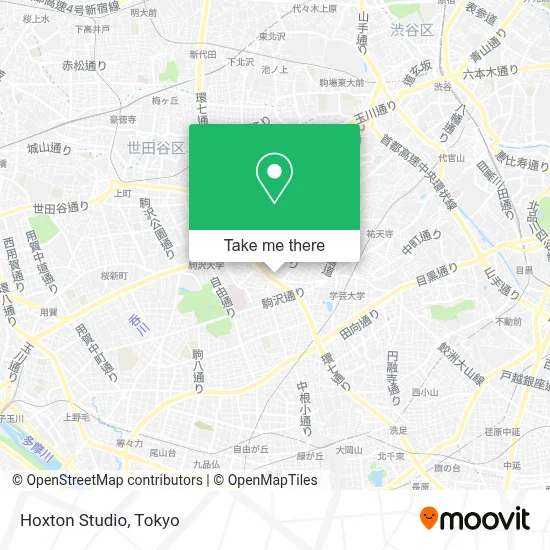 Hoxton Studio map