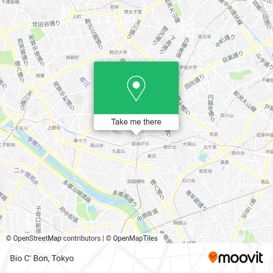 Bio C' Bon map