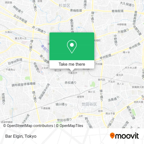 Bar Elgin map