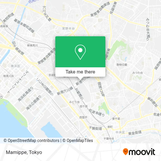 Mamippe map