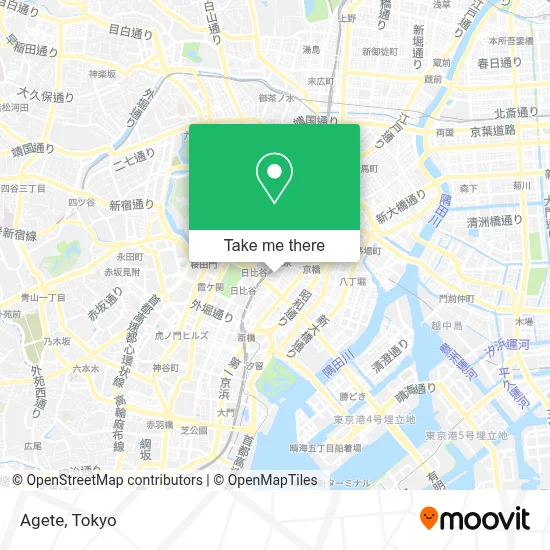 Agete map
